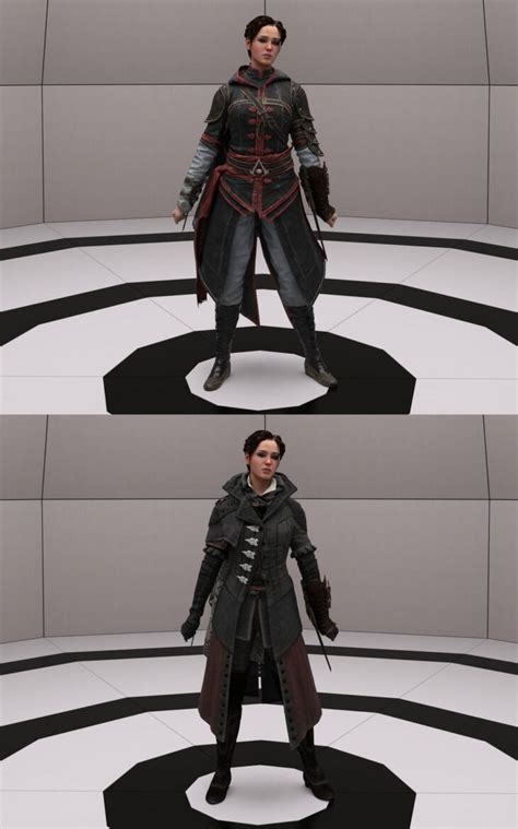 Evie Frye Shao Jun Assassin Robes Outfits G8F G8 1F Render State
