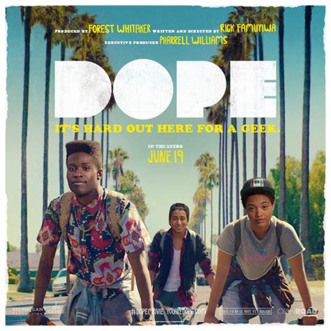 Official Poster Released For Dope In Theaters June 1 Thisfunktional