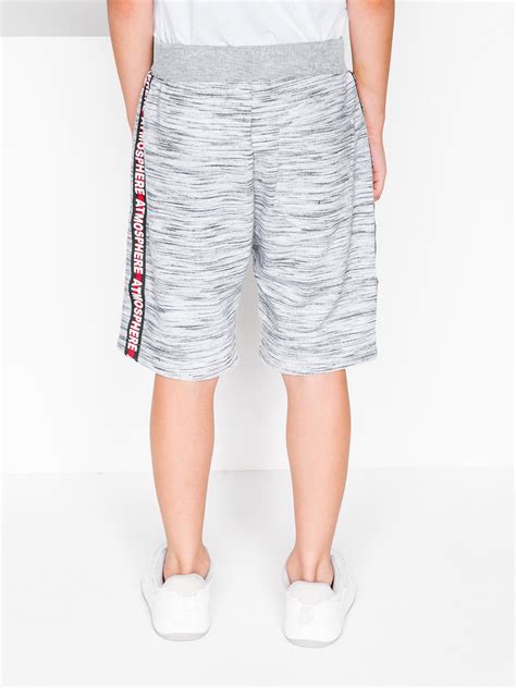 Boys Shorts Kp029 Grey Modone Wholesale Clothing For Men