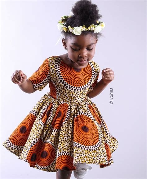 Mademoiselle Blé 2 African Dresses For Kids African Children African
