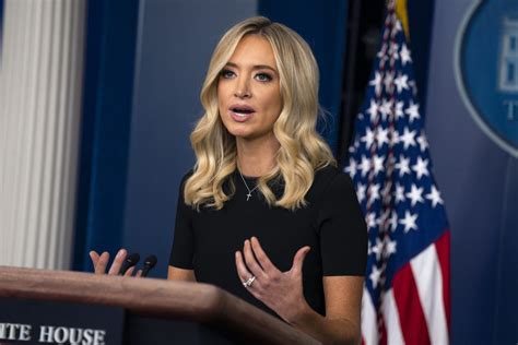 Arrogant Inexperienced And Ineffective White House Press Secretary Kayleigh Mcenany Is