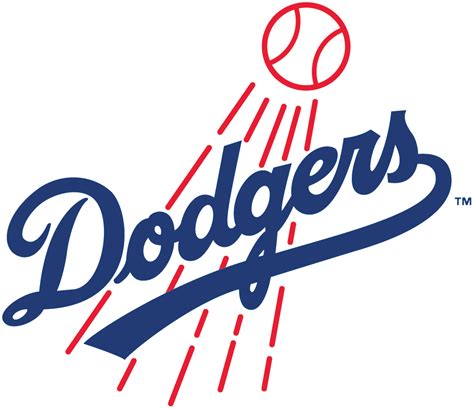 Los Angeles Dodgers Primary Logo National League Nl Chris Creamer