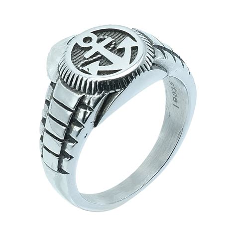 Shop Chic Retro Stainless Steel Punk Style Ring Co169 Silver Dragon