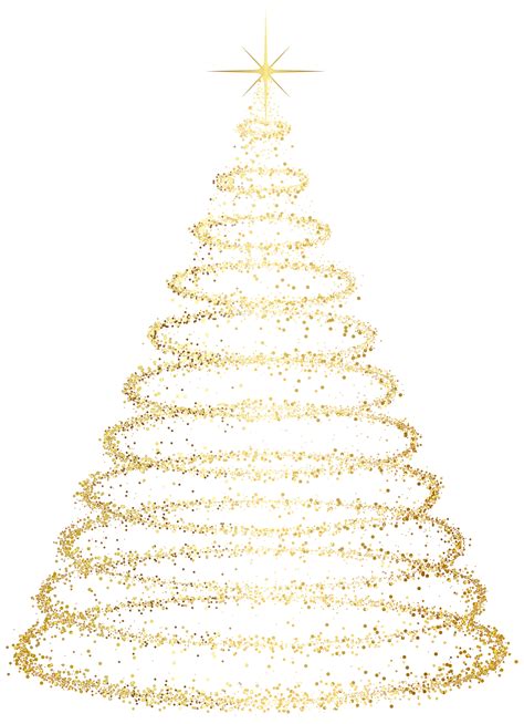 Gold Christmas Tree Transparent 21733001 Gold Christmas Ornaments