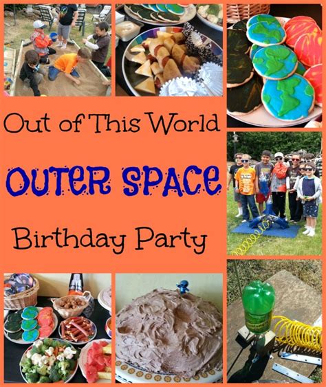 Blast Off To Adventure With A Kids Outer Space Birthday Party