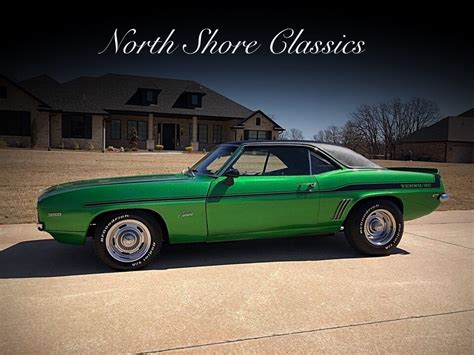 Used 1969 Chevrolet Camaro X44 Code Rally Green Solid 1st Gen For