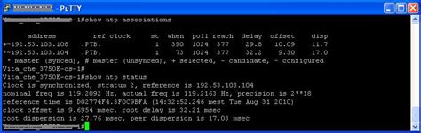 Ntp Synchronization Between 2 Switches Cisco 3750e Cisco Community