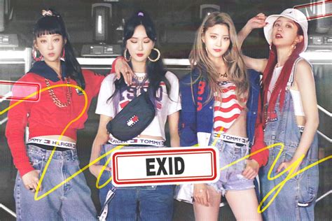 K Pop Girl Group Exid Channels 90s Nostalgia In Lady Paper