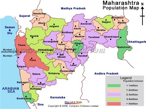 Maharashtra Population As Per Census 2001