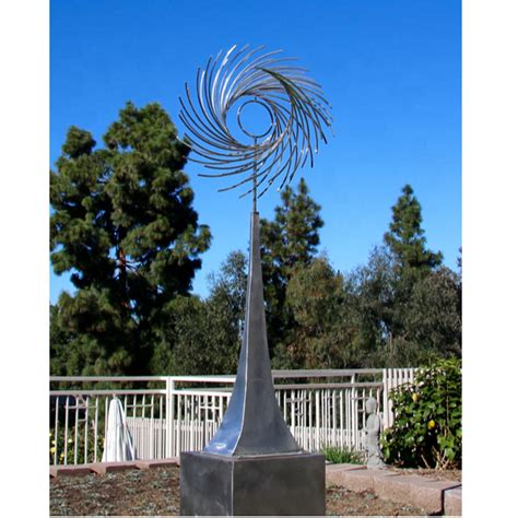 Outdoor Stainless Steel Kinetic Wind Sculpture
