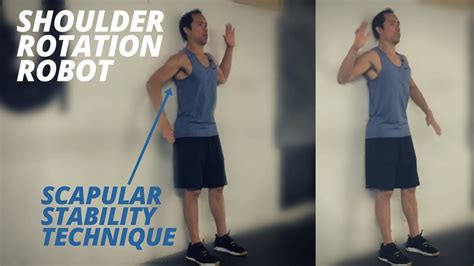 Technique For Scapular Control And Stability Shoulder Rotation Robot
