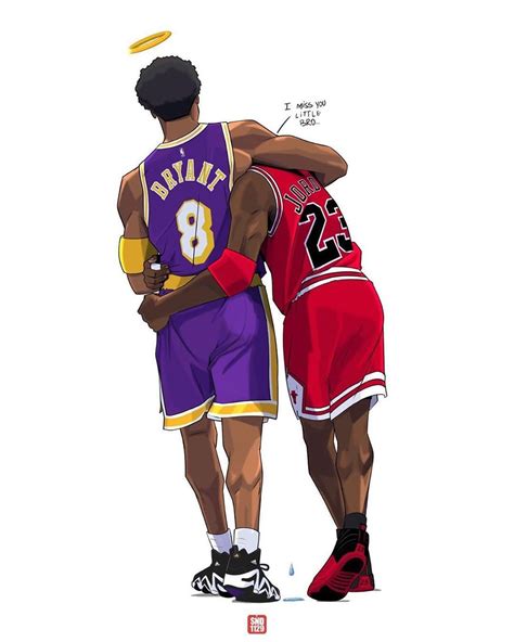 Ballislife On Instagram Big Bro X Lil Bro 🐐🐐 Amazing Mj X Kobe Art