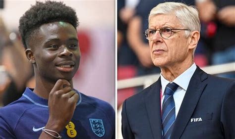 Arsenal News Bukayo Saka Issues Arsene Wenger Plea To Back Up Mikel