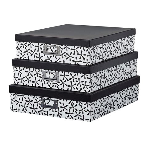 Buy Soul And Lane Decorative Storage Cardboard Boxes With Lids Astrid