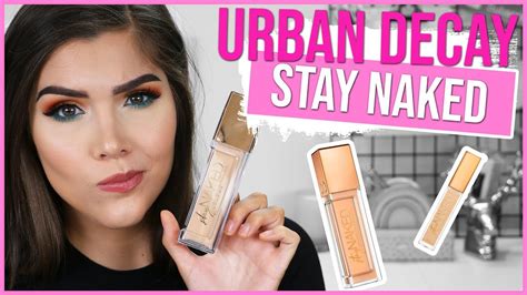 Urban Decay Stay Naked Foundation Concealer Review Wear Test My XXX Hot Girl