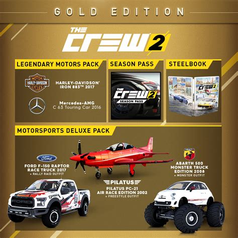 Buy The Crew 2 Gold Edition For Pc Ubisoft Official Store