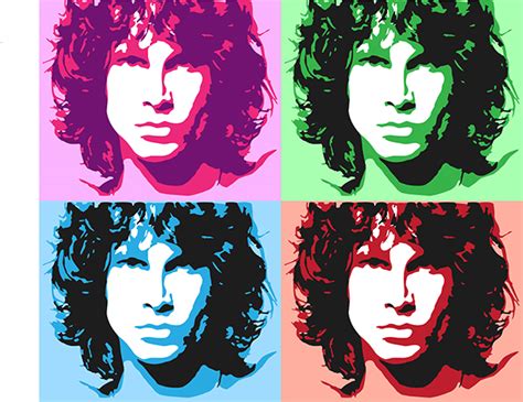 Jim Morrison Pop Art On Behance
