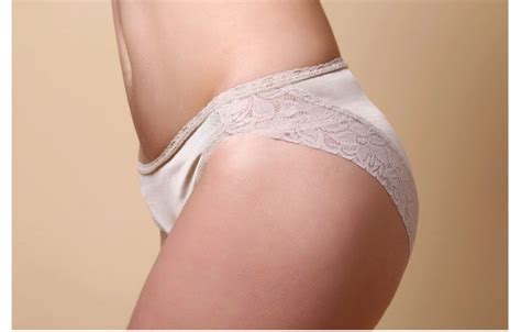 Womens Pure Silk Knit Lace Side Panties 2203 Paradise Silk