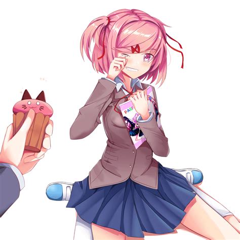 [oc Fanart] Cheering Up Natsuki When She S Sad Ddlc