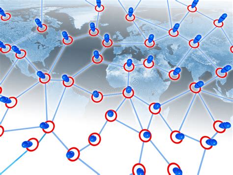 Globale Sociale Netwerkverbinding Gebruikersavatars Met Het Wereldwijde