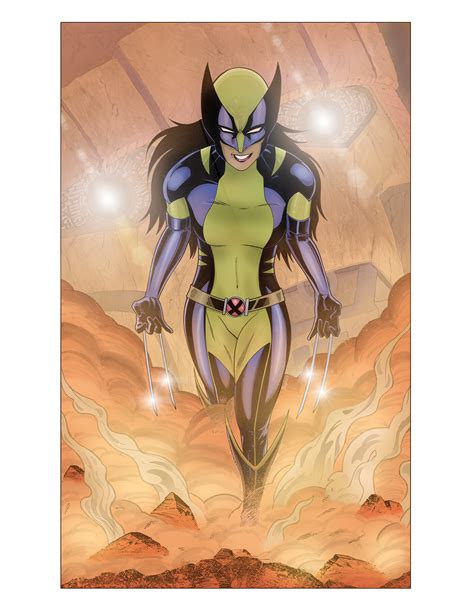 Artstation Wolverine X 23 Laura Kinney Illustration