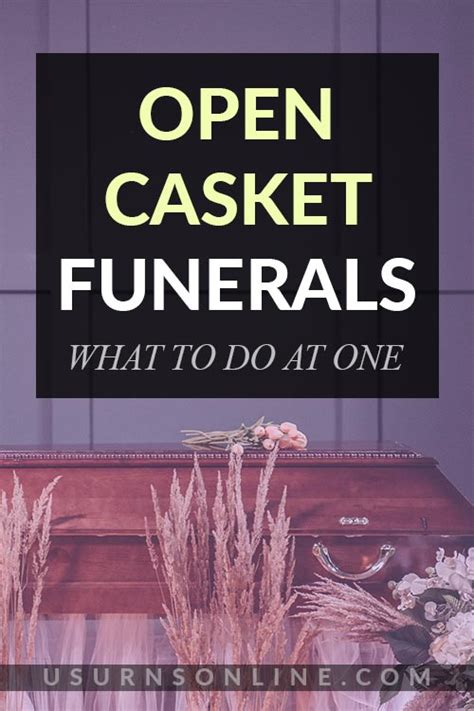Open Casket Funeral Vs Closed Casket What You Need To Know Urns Online