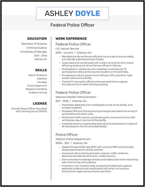 Public Safety Officer Resume Sample Resume Example Gallery