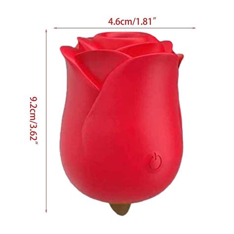 Rose Toy For Women Tongue Licking Vibrator