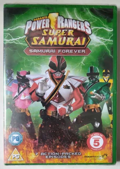 POWER RANGERS SUPER Samurai Volume 3 Samurai Forever DVD New Sealed 19
