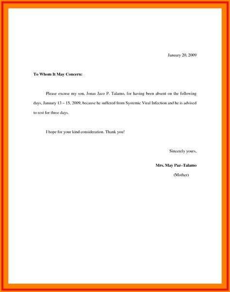 Writing tv has a bunch of videos on technique and a free download of stephen king's audiobook on the craft. Excuse Letter For School | Notes template, Letter to ...