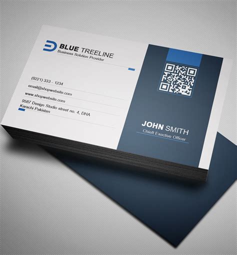 Make a great first impression by creating a unique business card design in canva. Free Modern Business Card PSD Template | Freebies | Graphic Design Junction
