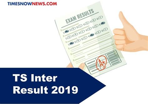 Ts Inter Result 2019 Date Ts 1st 2nd Year Results Releasing On April