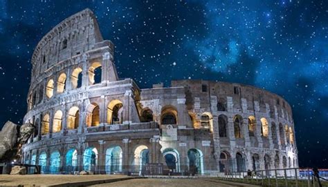 Colosseum At Night