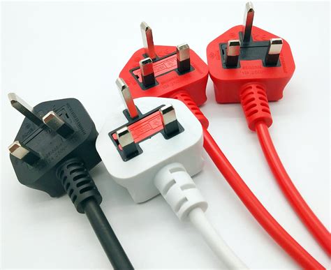 United Kingdom Mains Cable Uk Molded Plug Power Cord 3a5a