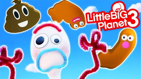 Toy Story 4 Forky Vs The Poop Army Littlebigplanet 3 Epiclbptime