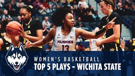 Top 5 Plays Womens Basketball Vs Wichita State Youtube