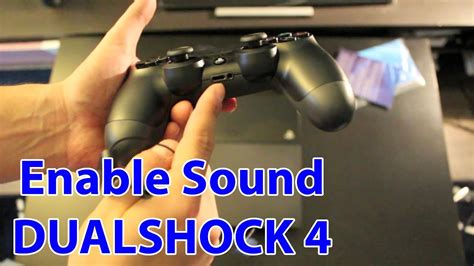 See full list on wikihow.com How To Enable Sound On The PS4 Controller And Use ...