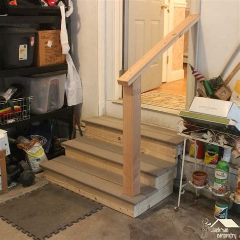 Garage Steps With Build Video By Jackmancarpentry Homerefurbers