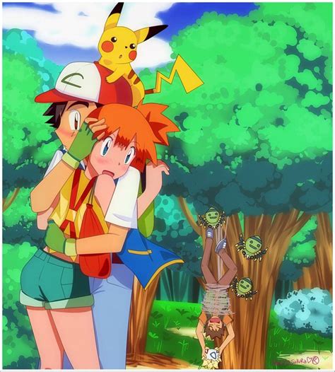 Geez Save Brock N Togepi Pokemon Ash And Misty Ash And Misty Misty From Pokemon