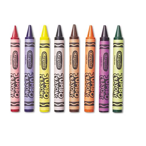 Crayola 520389 So Big Crayons Large Size 5 X 916 8 Assorted Color
