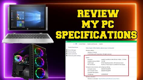 Review My Pc Specifications I Checking My Pc Specification I My Best