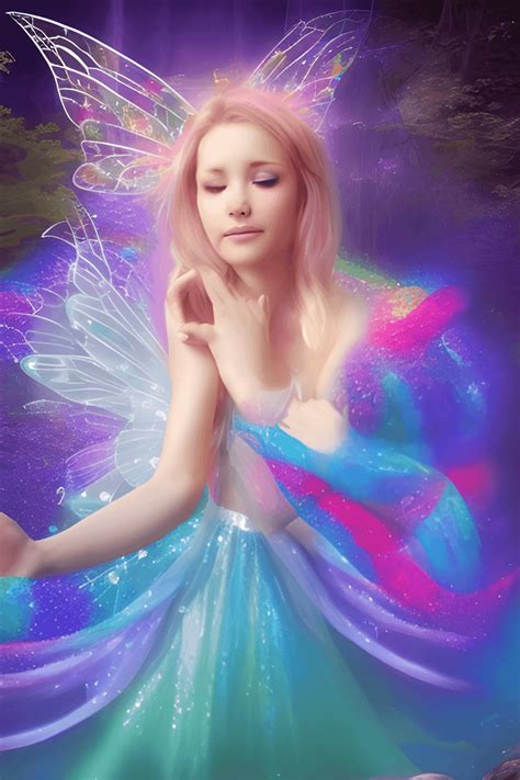 Fairy In Enchanted Forest · Creative Fabrica