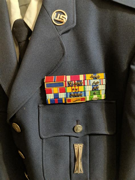 Militaria Air Force Commendation Medal Ribbon Woak Leaf Cluster 2nd