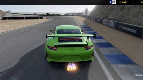 Porsche GT3 RS Laguna Seca Raceway Forza Motorsport 7 YouTube