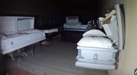 This Man Decided To Explore An Abandoned Funeral Parlour What He Found Inside Was Totally