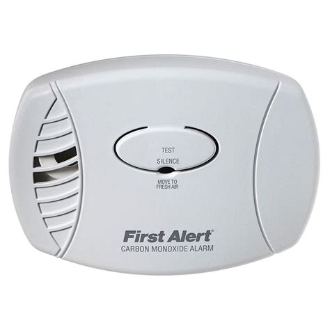 First Alert Plug In Carbon Monoxide Detector Fiaco600 The Home Depot