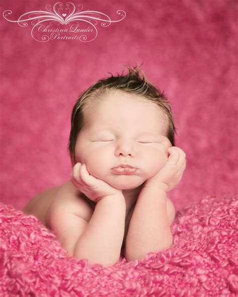 More Newborn Portraits Of A Lovely Baby Girl