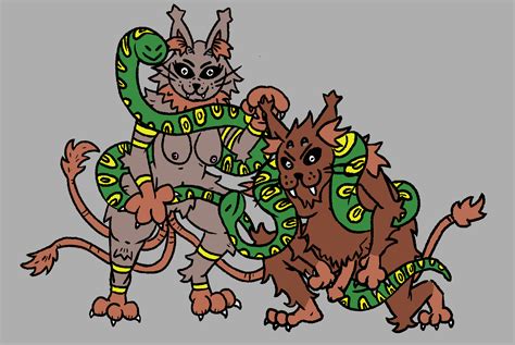 Cat Demons By Flikkishassart On Newgrounds