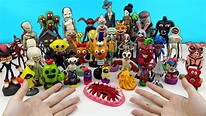 ALL My CREATIONS. Realistic MONSTERS and Cartoon Heroes with clay ...
