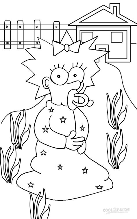 Simpsons Coloring Pages To Print Simpsons Coloring Pages To Print Out
